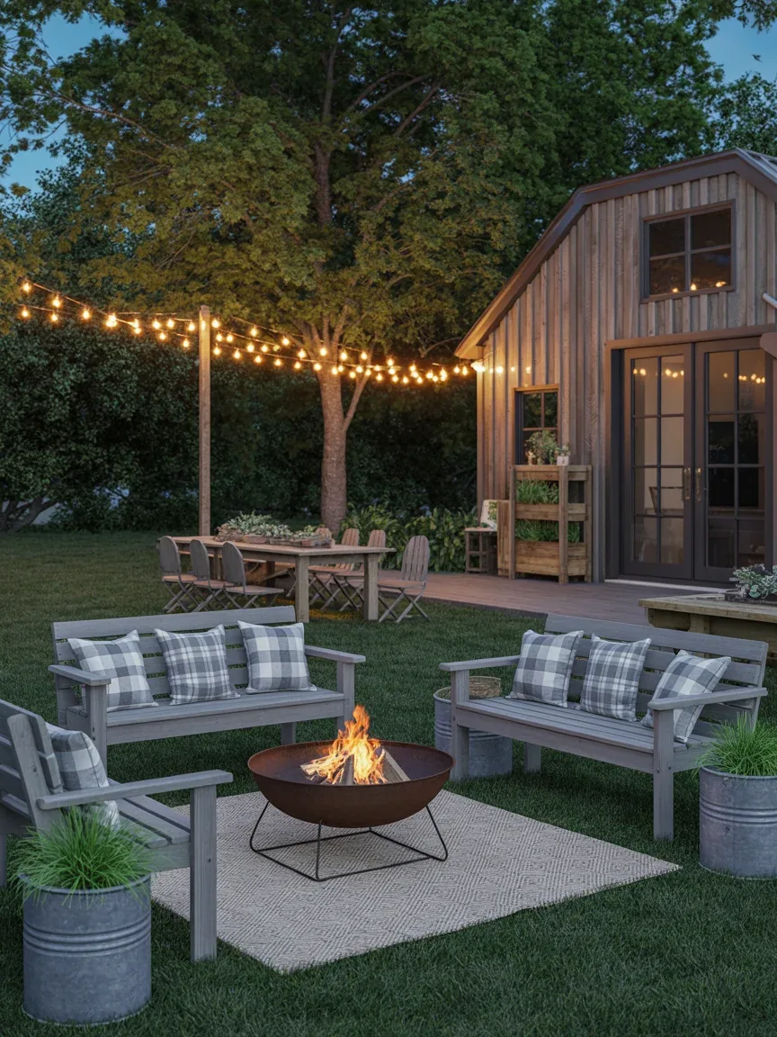 6. Rustic Farmhouse Hangout With Vintage Touches 6. Rustic Farmhouse Hangout With Vintage Touches