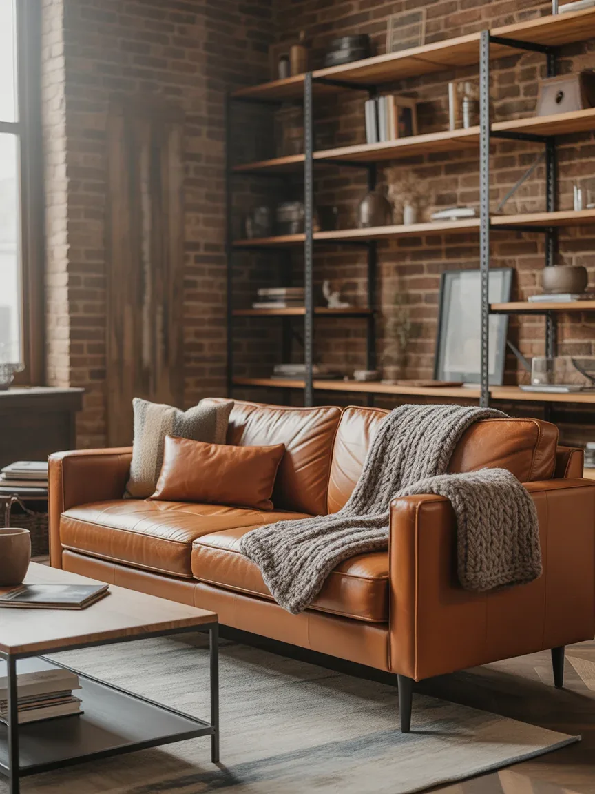 15. Rustic Industrial Loft With Fall Warmth 15. Rustic Industrial Loft With Fall Warmth