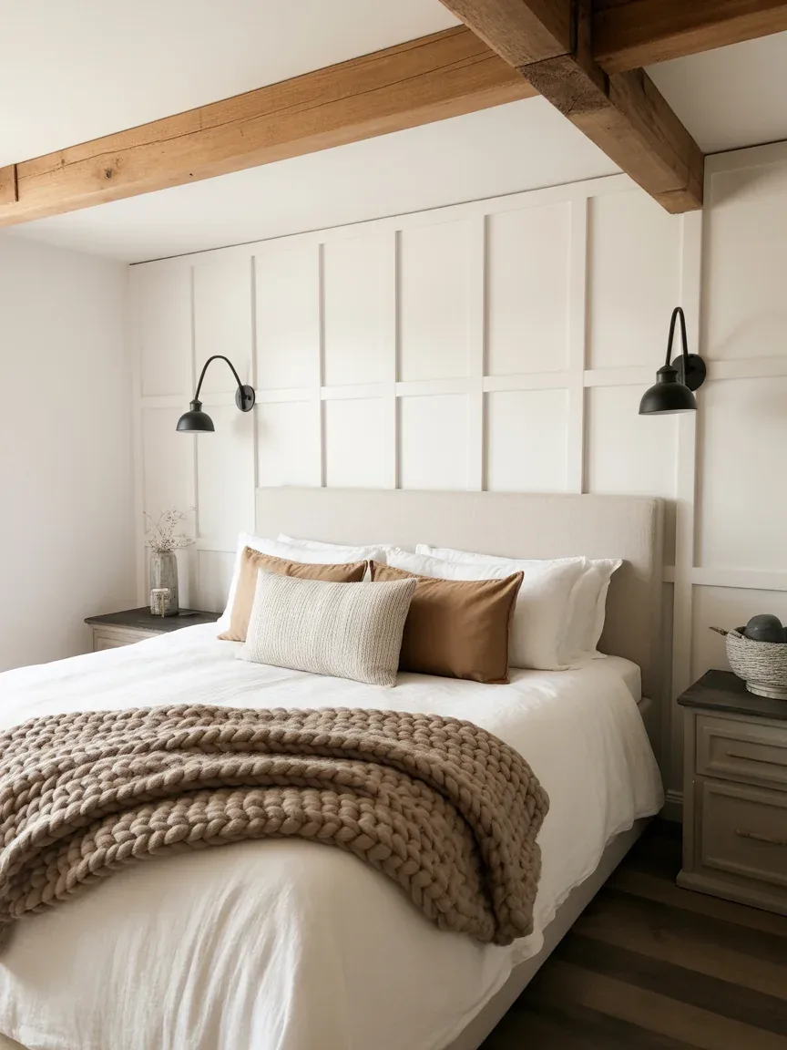 15. Rustic Modern Farmhouse Bedroom 15. Rustic Modern Farmhouse Bedroom