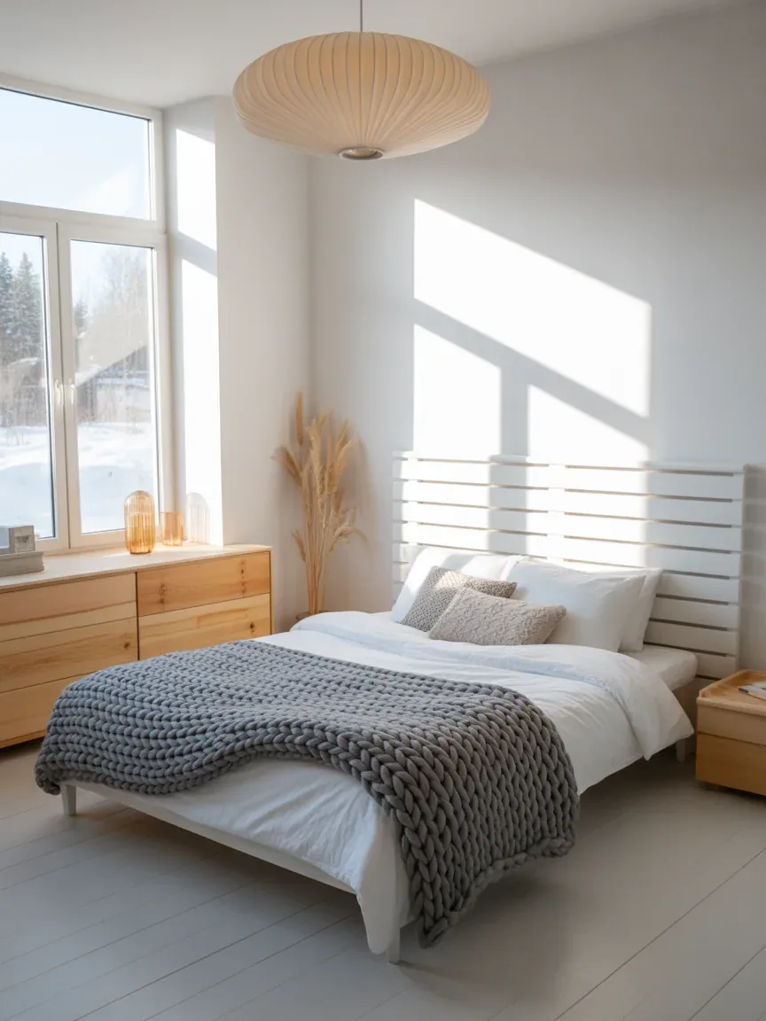 3. Scandinavian Calm With Cozy Layers 3. Scandinavian Calm With Cozy Layers