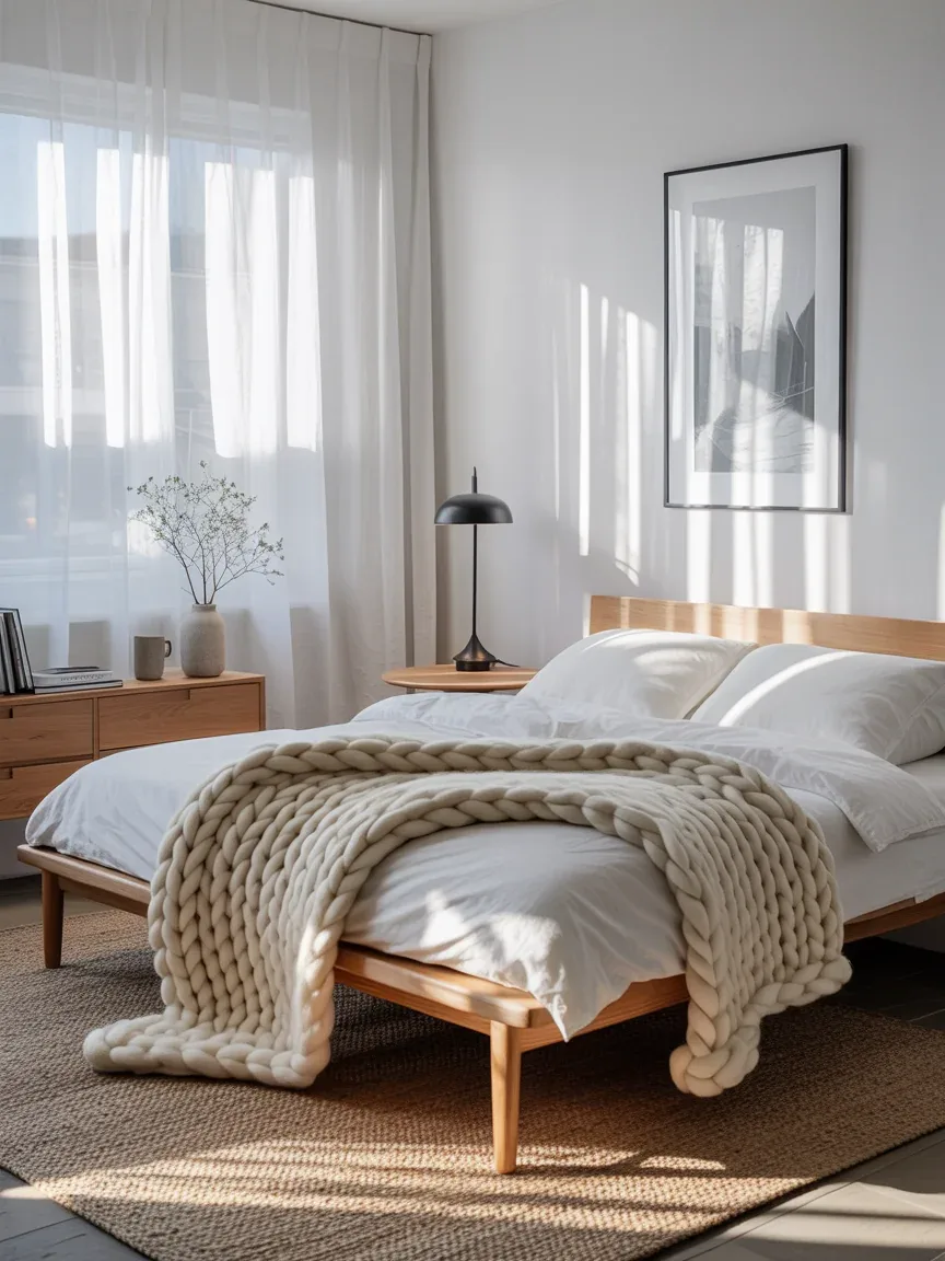 2. Scandinavian Monochrome Sanctuary 2. Scandinavian Monochrome Sanctuary