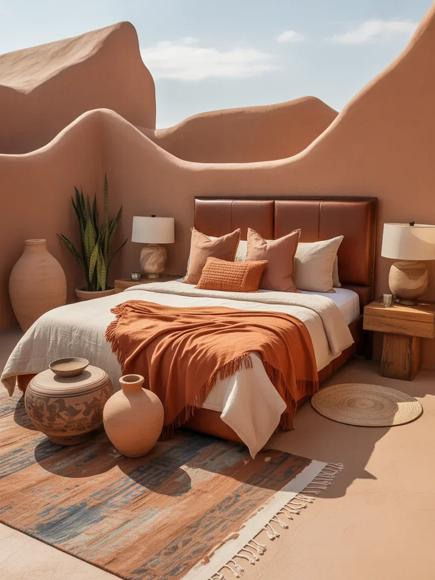 13. Southwestern Desert-Inspired Bedroom 13. Southwestern Desert-Inspired Bedroom