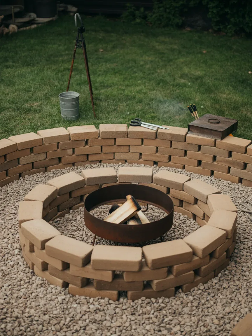 Start With a Simple DIY Fire Pit Start With a Simple DIY Fire Pit