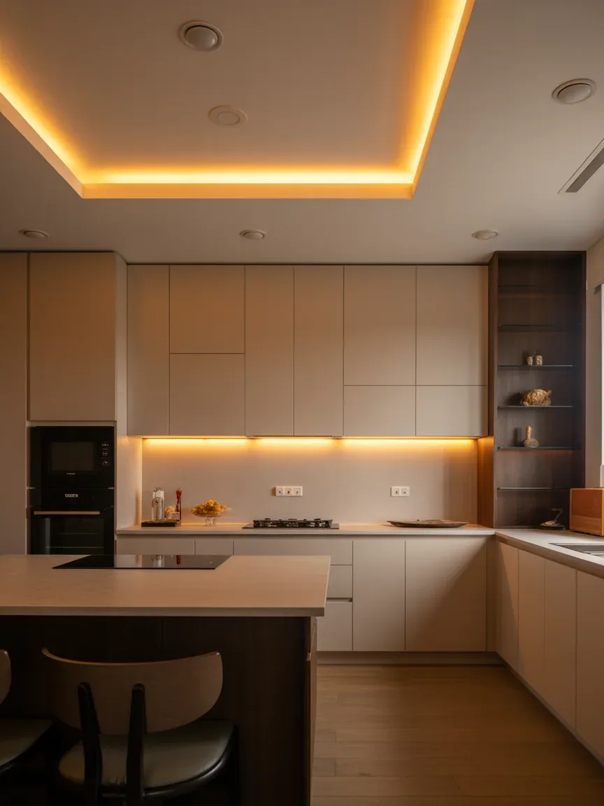 12. Tray Ceiling With Hidden LED Glow 12. Tray Ceiling With Hidden LED Glow