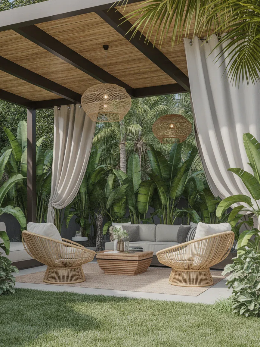 7. Tropical Resort-Inspired Backyard Escape 7. Tropical Resort-Inspired Backyard Escape