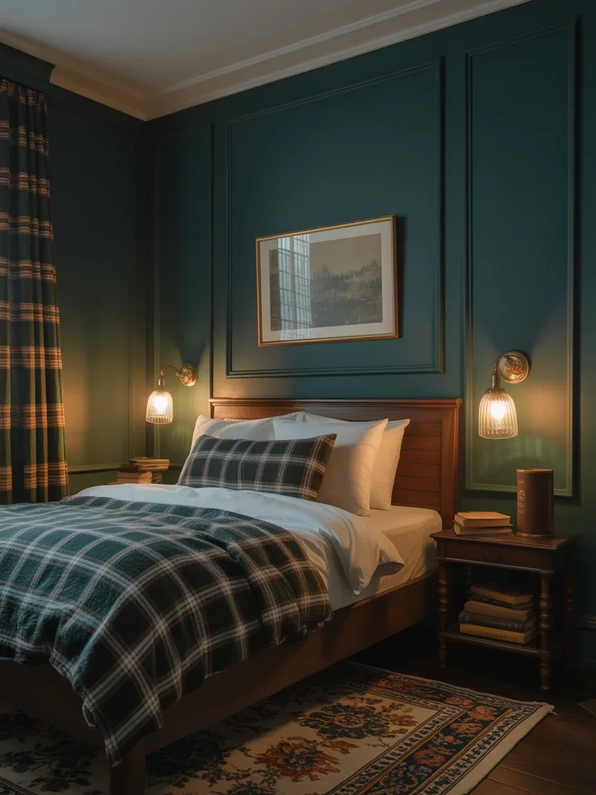 17. Ultra-Cozy Dark Academia Bedroom 17. Ultra-Cozy Dark Academia Bedroom