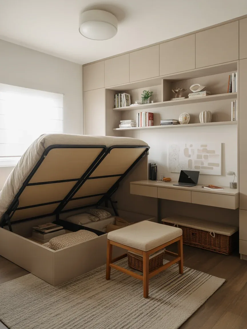 Use Multi-Functional Furniture Everywhere Use Multi-Functional Furniture Everywhere