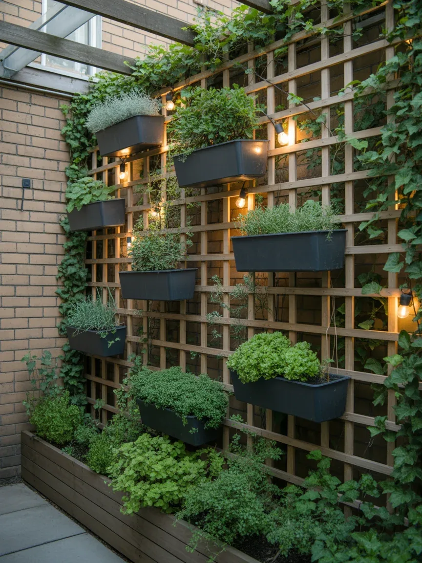 6. Vertical Garden Privacy Wall 6. Vertical Garden Privacy Wall