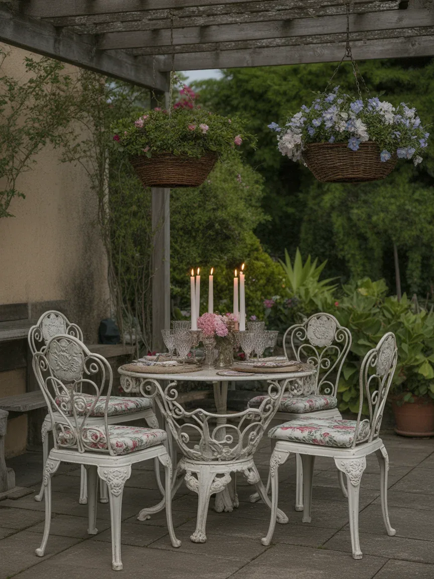 11. Vintage Garden Party Patio 11. Vintage Garden Party Patio