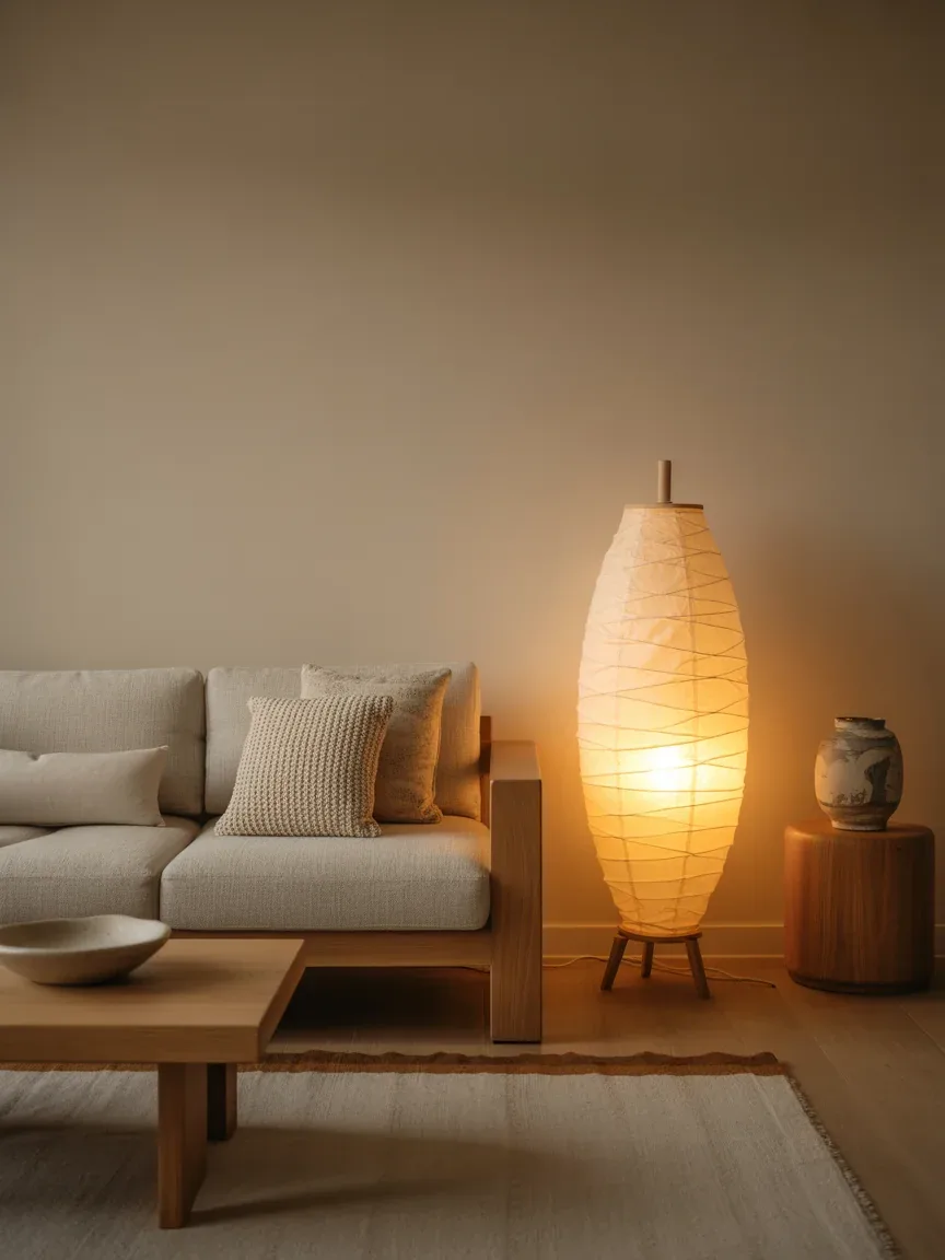 11. Warm Minimalist Japandi Living Room 11. Warm Minimalist Japandi Living Room