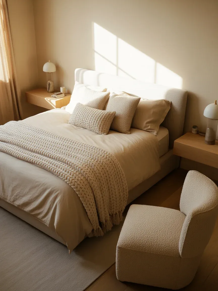 1. Warm Neutral Retreat With Layered Textures