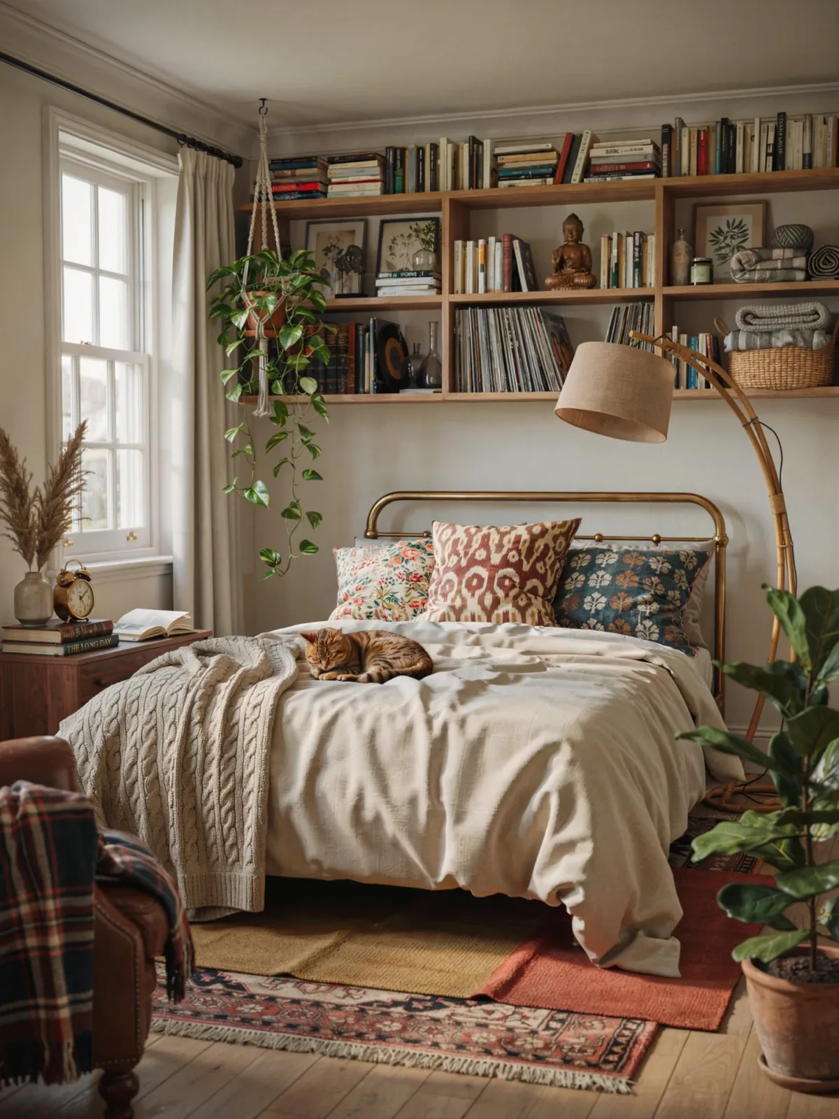 16 Cozy Eclectic Bedroom Ideas That Blend Comfort, Character, and Effortless Style Perfectly