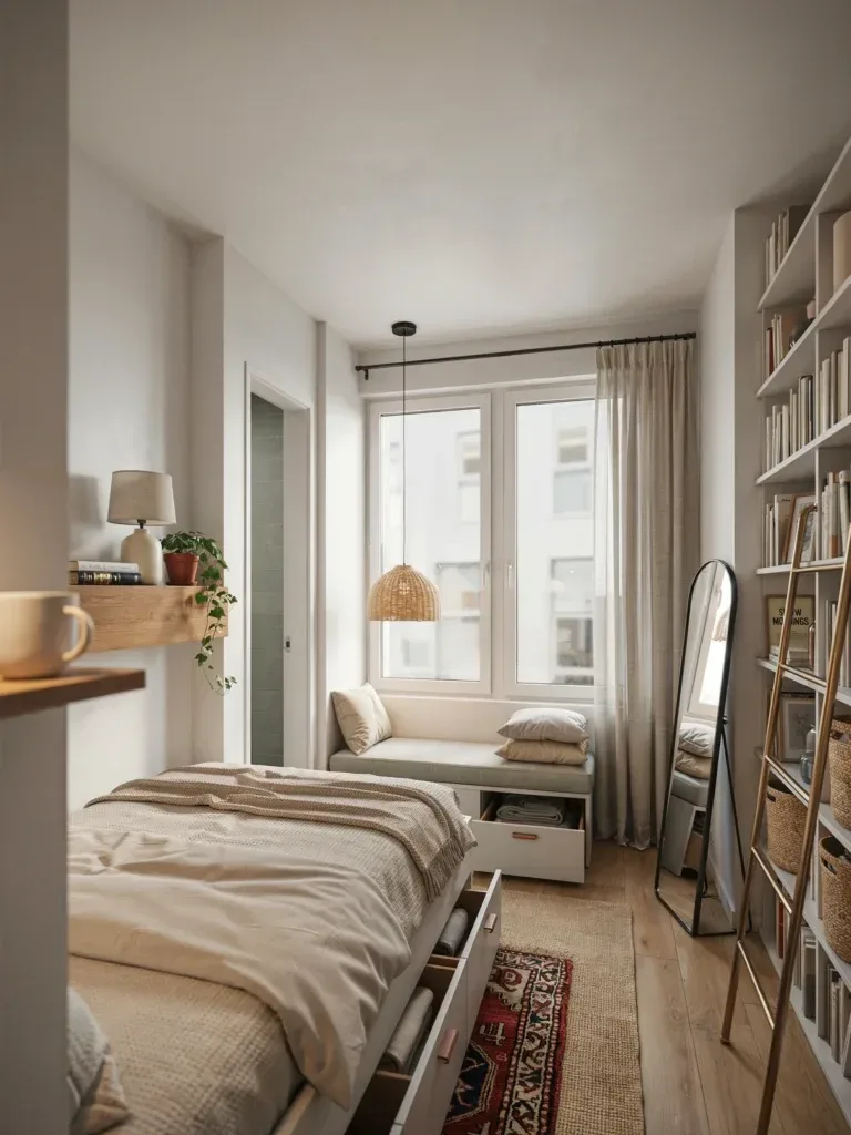 17 Bedroom Ideas for Small Rooms DIY Projects That Make Spaces Feel Bigger and More Organized
