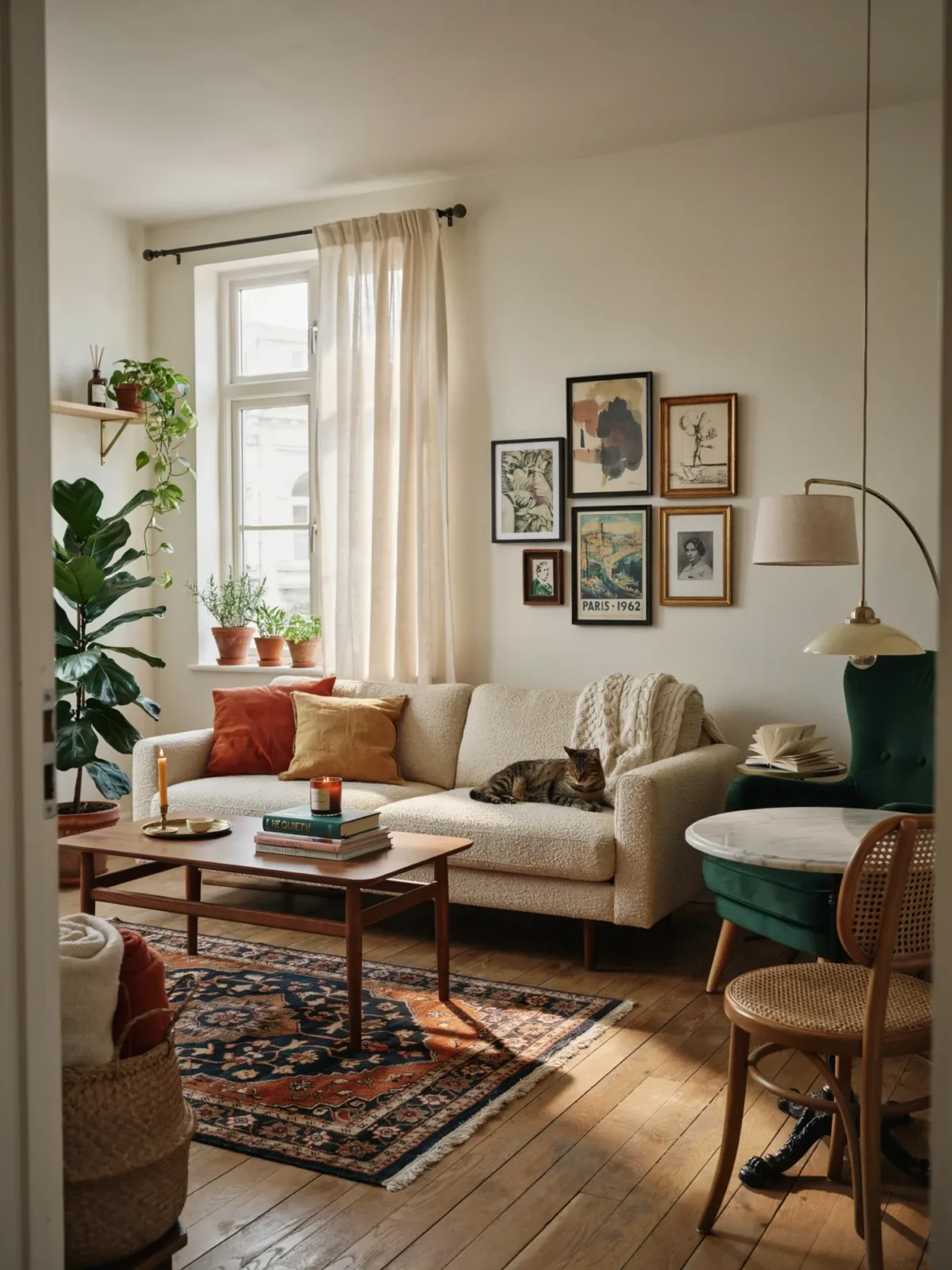 18 Small Eclectic Apartment Ideas That Maximize Style, Personality, and Functionality