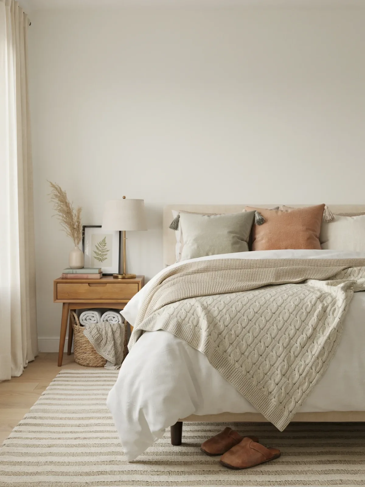 Add Texture for a Cozy, Layered Look Add Texture for a Cozy, Layered Look