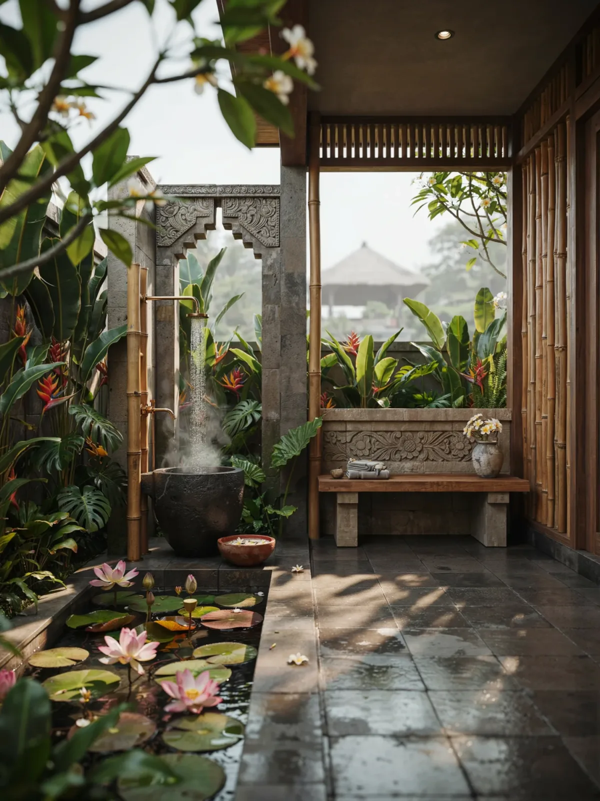 4. Balinese Spa Garden Oasis 4. Balinese Spa Garden Oasis