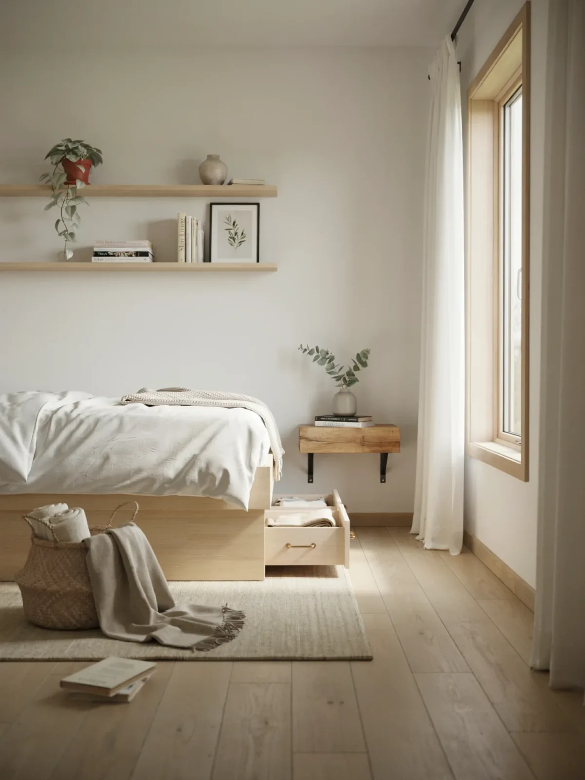 1. Bright Scandinavian Storage Retreat 1. Bright Scandinavian Storage Retreat