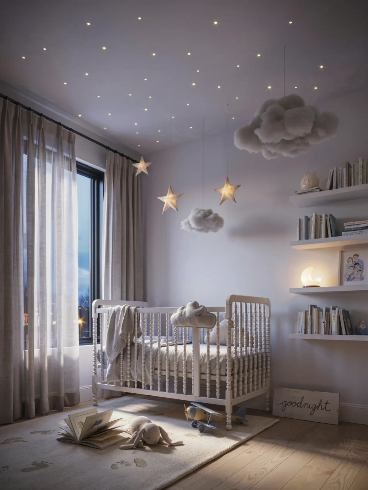 9. Cloud and Stars Nursery