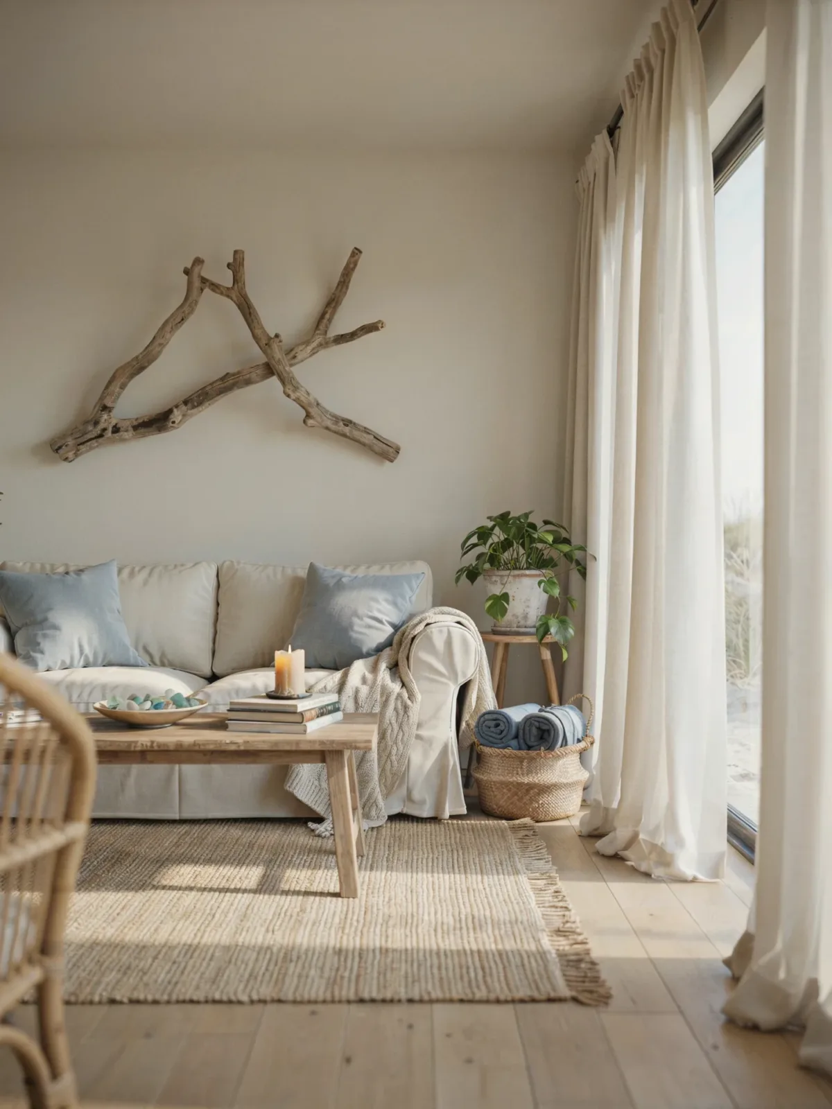 10. Coastal Calm Living Space 10. Coastal Calm Living Space