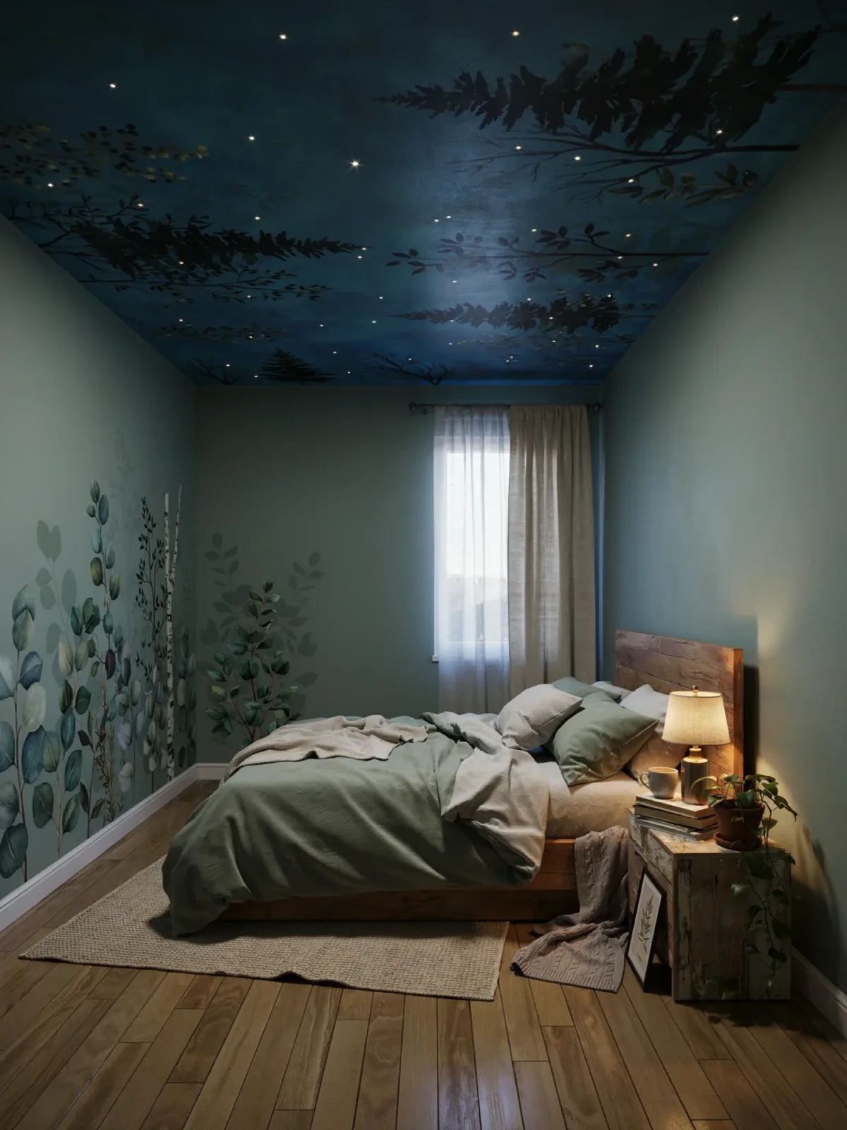 3. Cozy Woodland Adventure Room