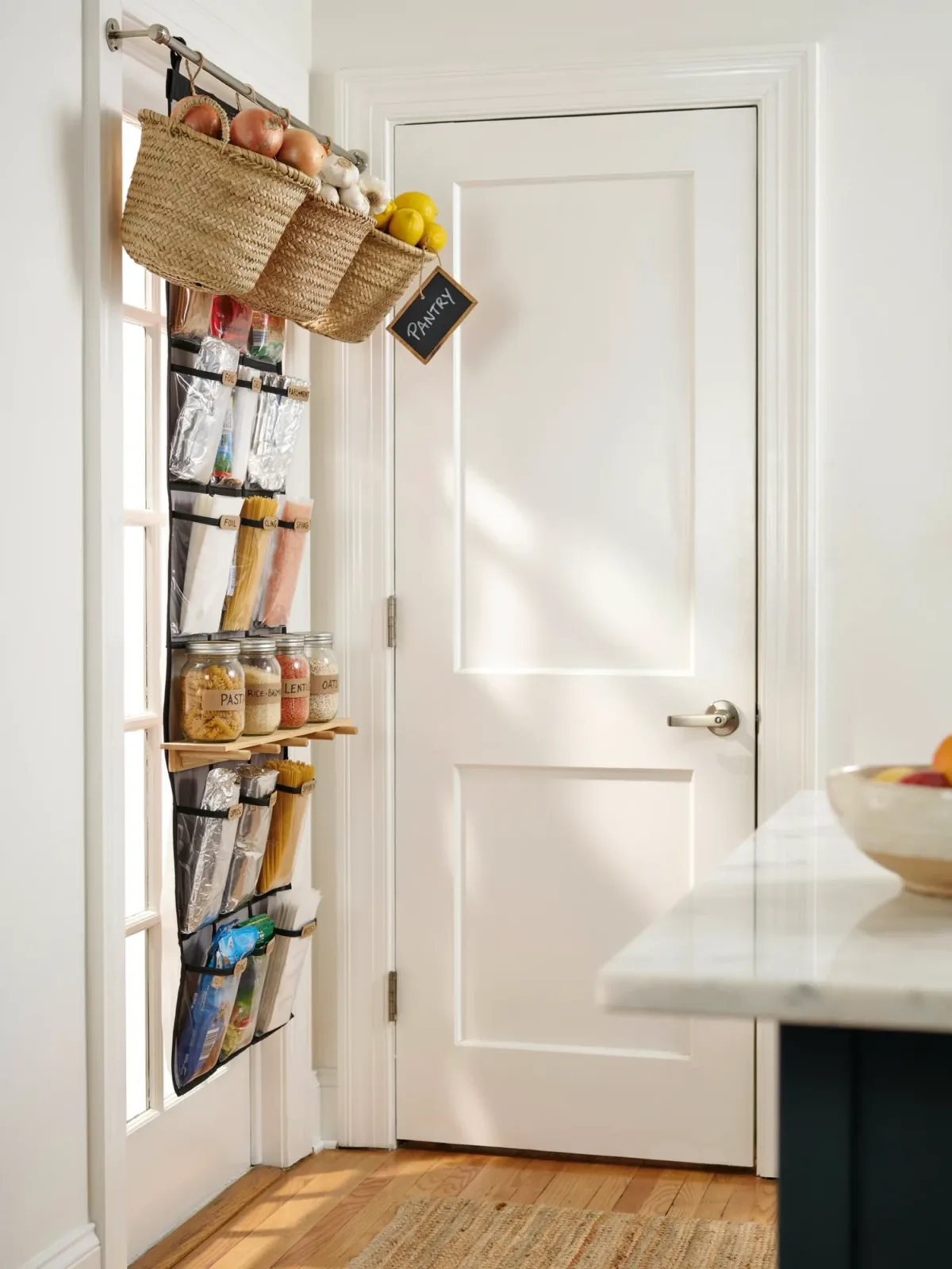 14. Door-Mounted Storage Wonderland
