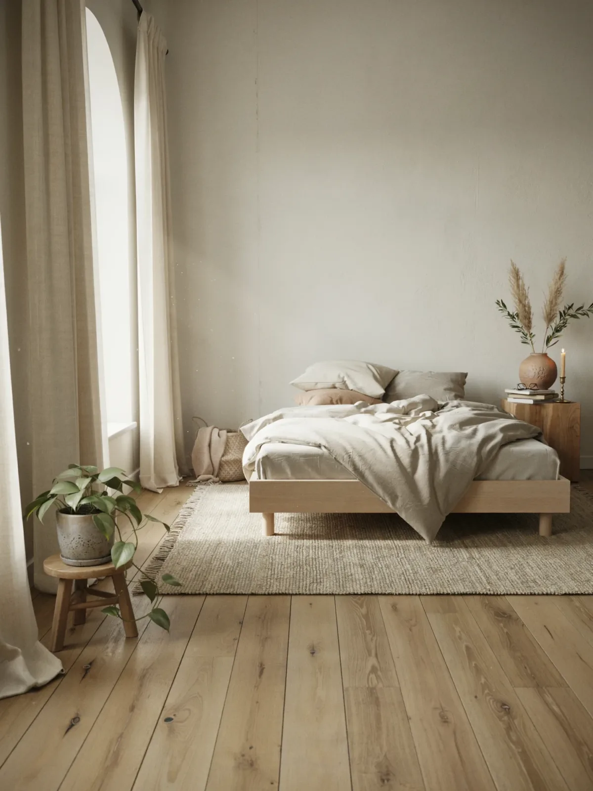 7. Earthy Organic Sanctuary With Jute Rug 7. Earthy Organic Sanctuary With Jute Rug