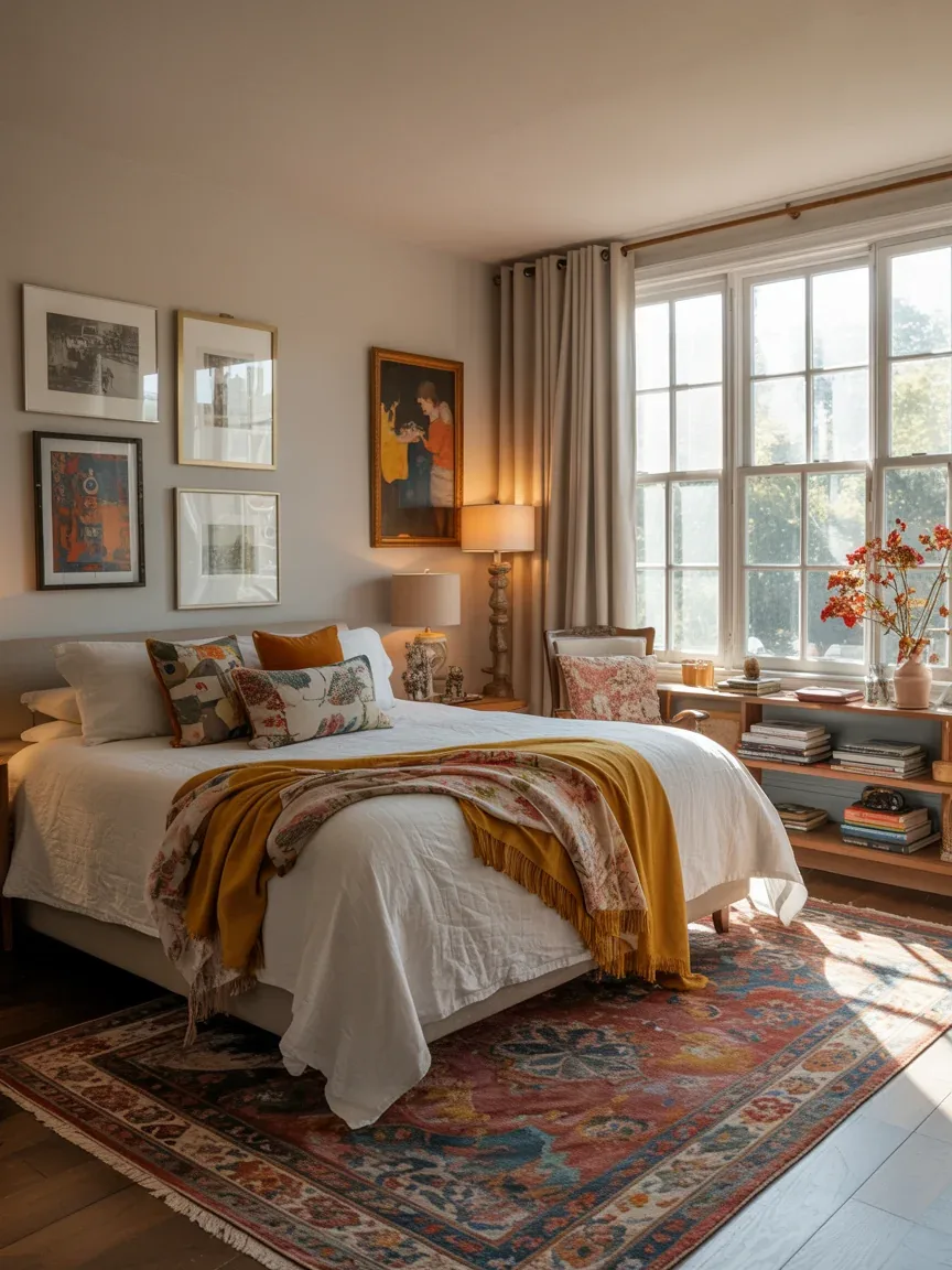 Eclectic Bedroom Design Tips for Creating a Cozy and Personality Filled Retreat You'll Love