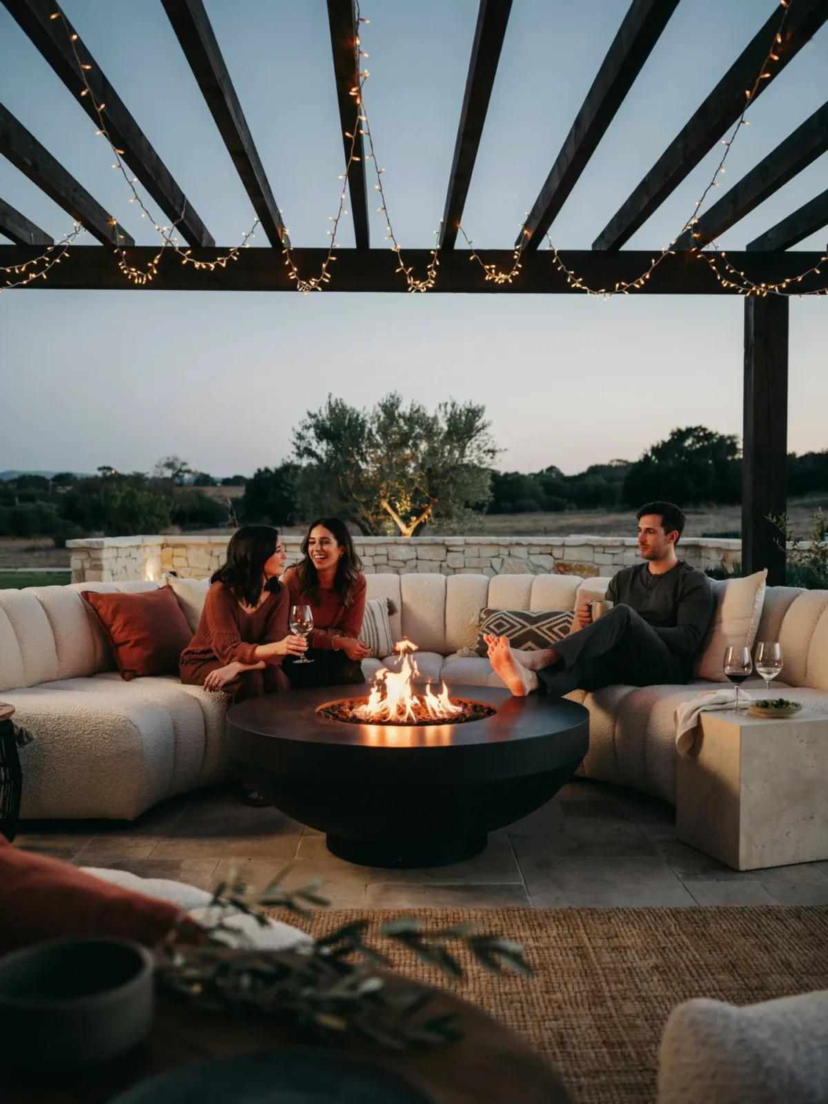 13. Fire Pit Conversation Circle 13. Fire Pit Conversation Circle