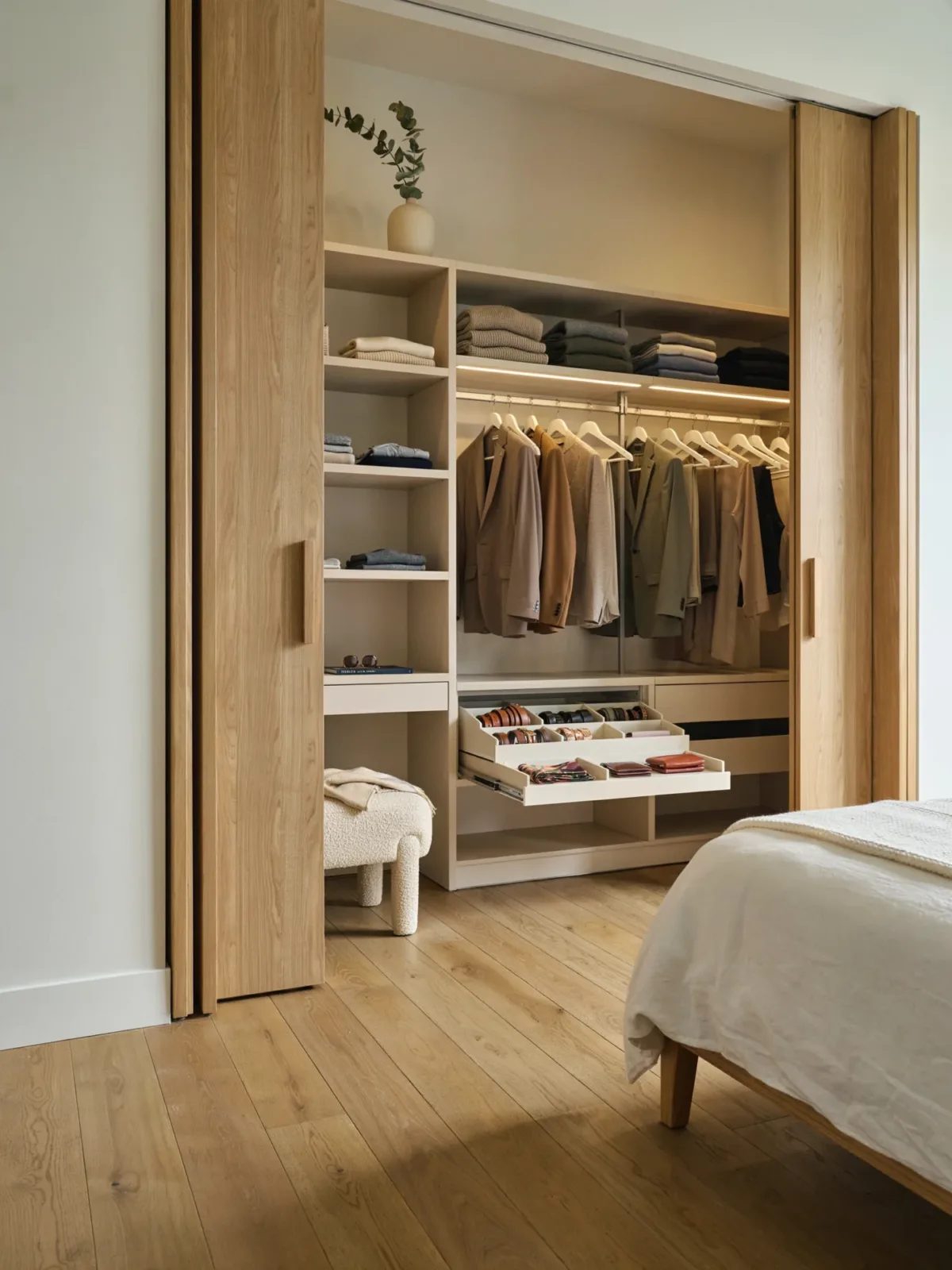 17. Hidden Closet Transformation Bedroom 17. Hidden Closet Transformation Bedroom