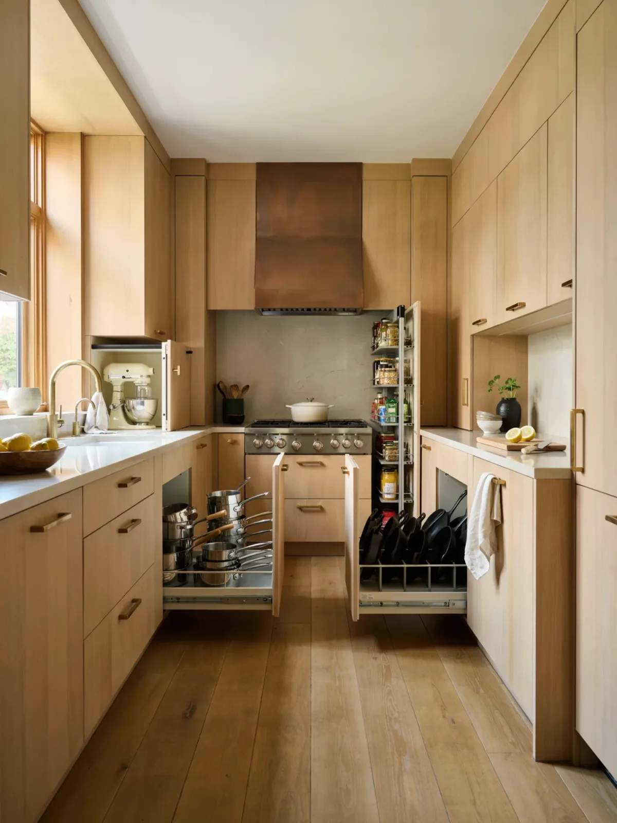15. High-Storage Chef's L-Shaped Kitchen 15. High-Storage Chef's L-Shaped Kitchen