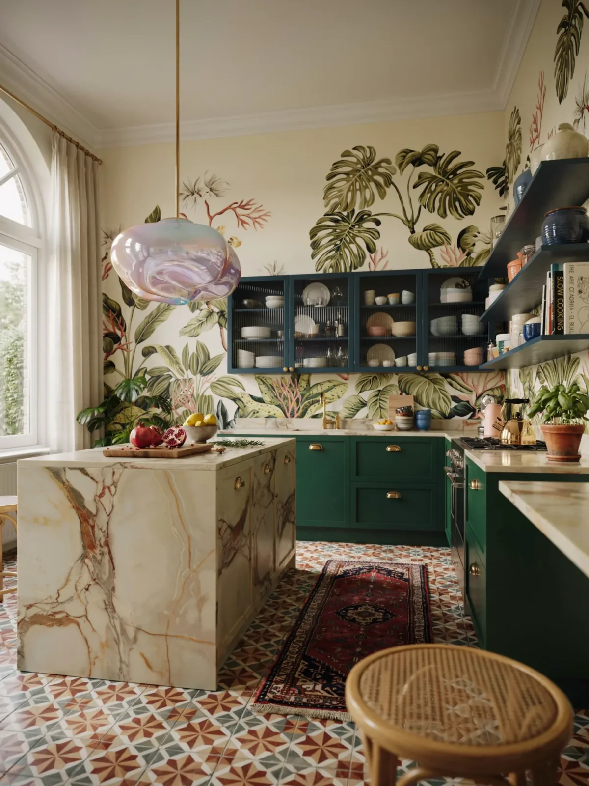 5. Maximalist Pattern-Lover's Kitchen 5. Maximalist Pattern-Lover's Kitchen