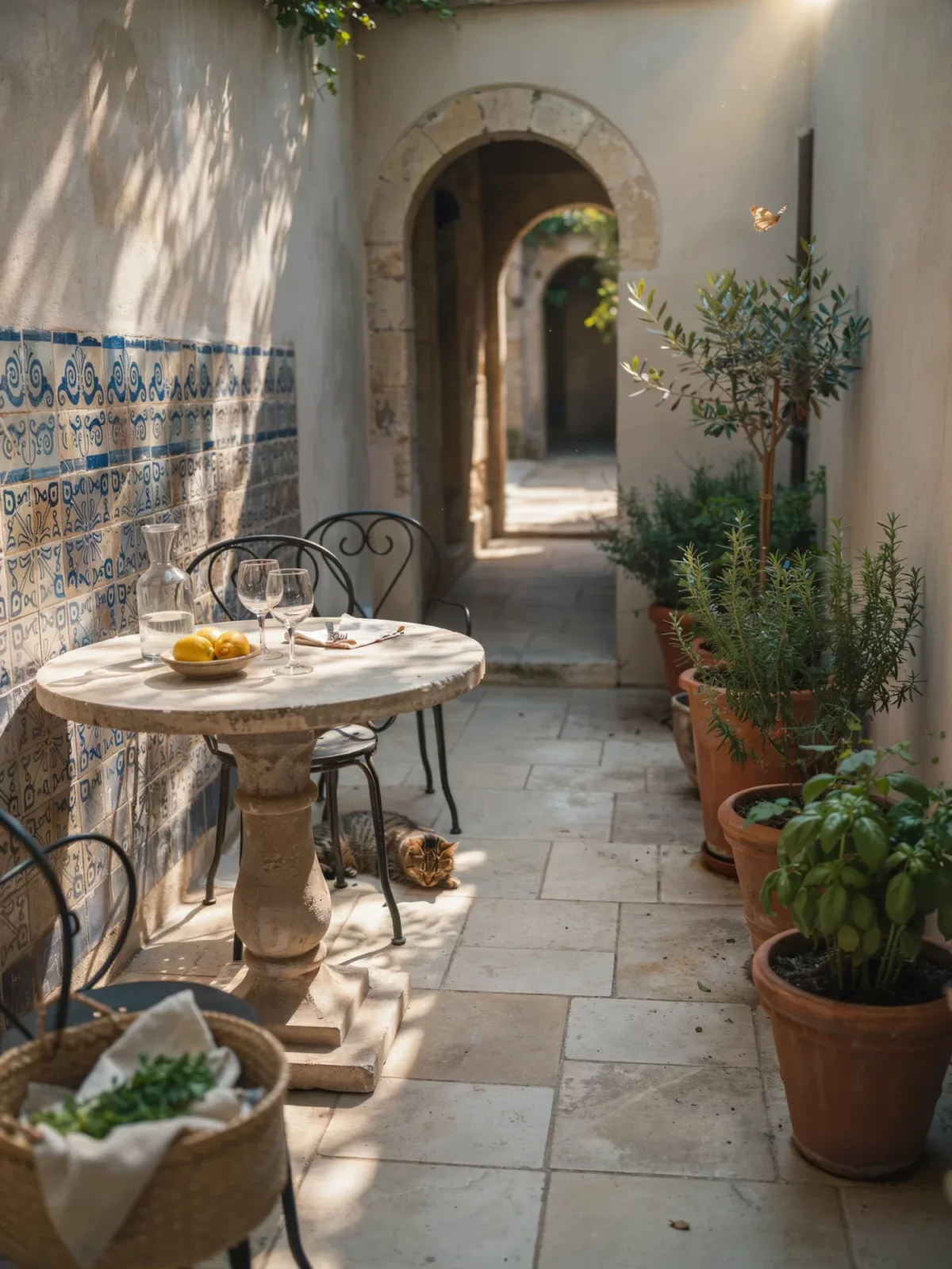 6. Mediterranean Courtyard Oasis 6. Mediterranean Courtyard Oasis