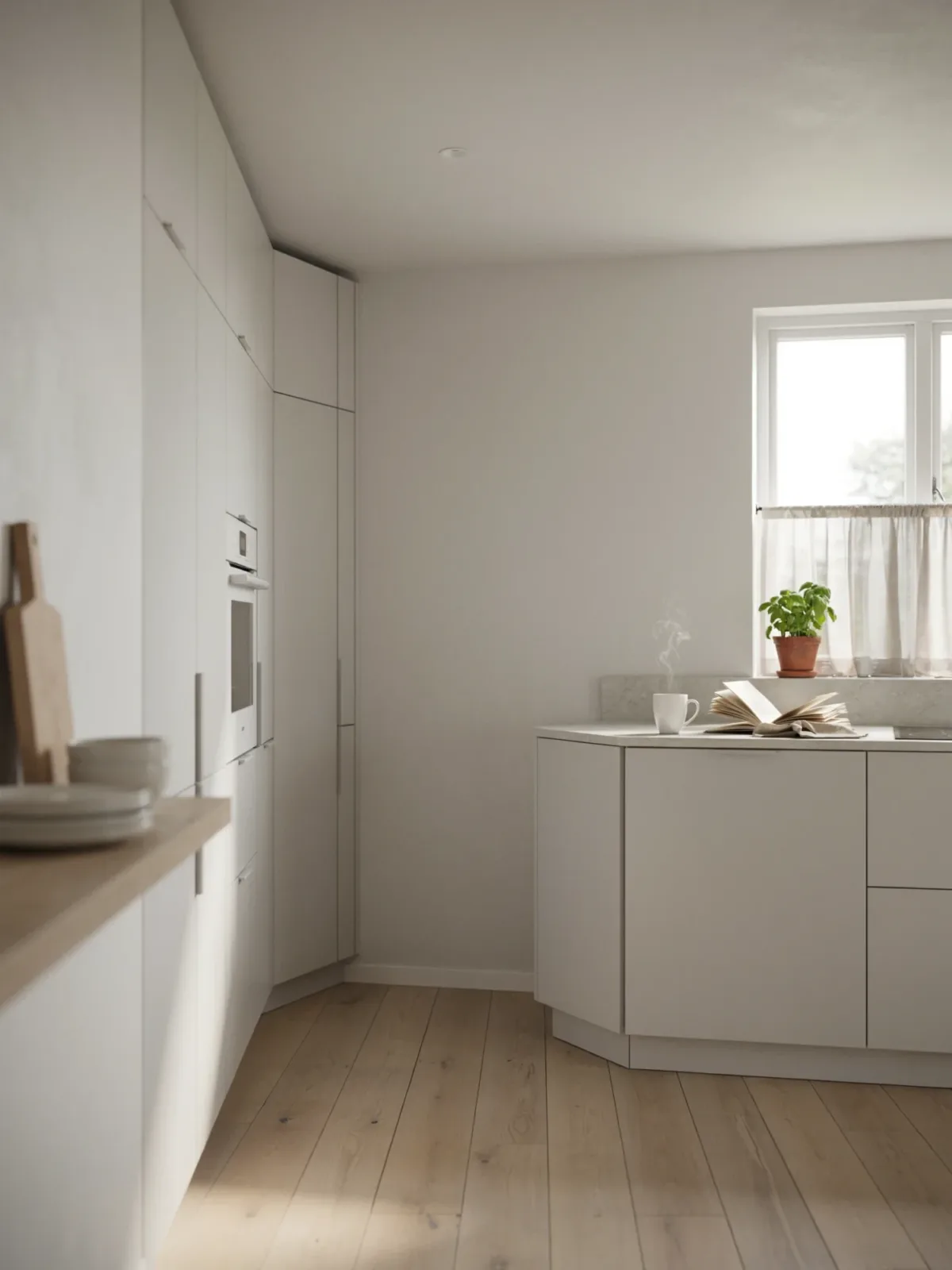 1. Modern Minimalist L-Shaped Kitchen With Hidden Storage 1. Modern Minimalist L-Shaped Kitchen With Hidden Storage