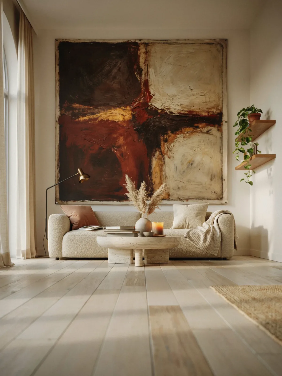 Oversized Artwork Makes a Huge Impact Oversized Artwork Makes a Huge Impact