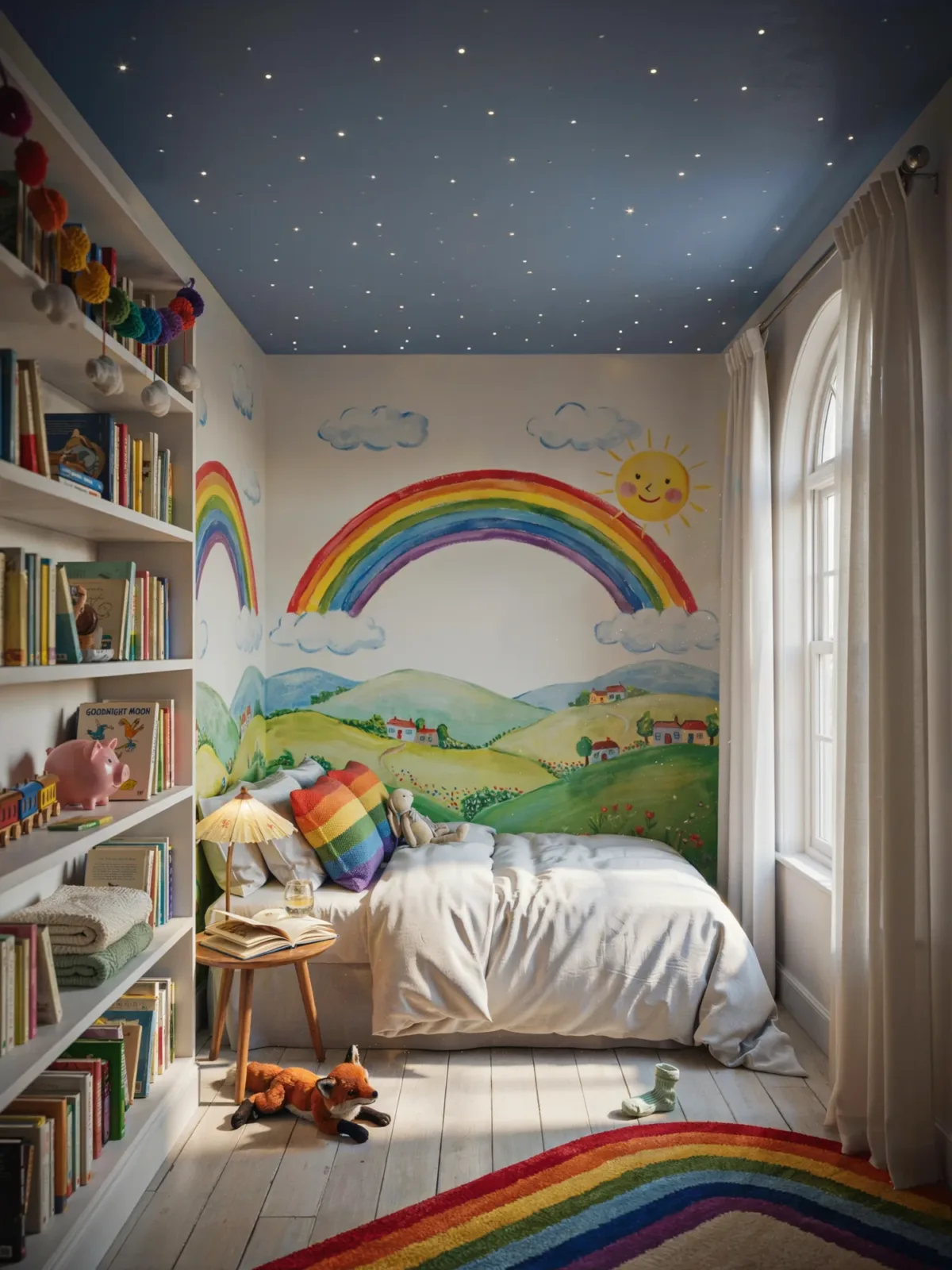13. Rainbow Glow Fantasy Room