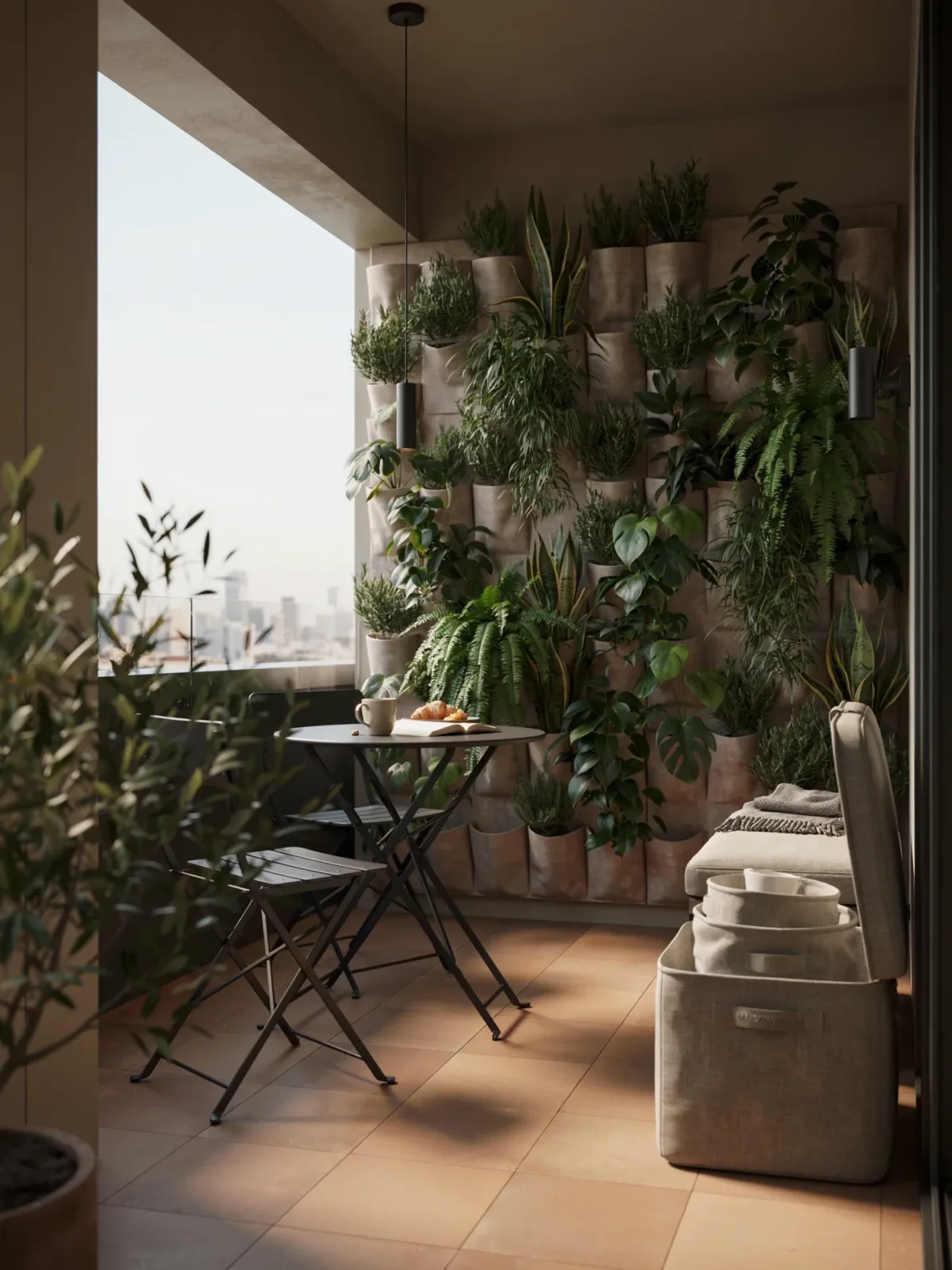 12. Small-Space Urban Patio 12. Small-Space Urban Patio