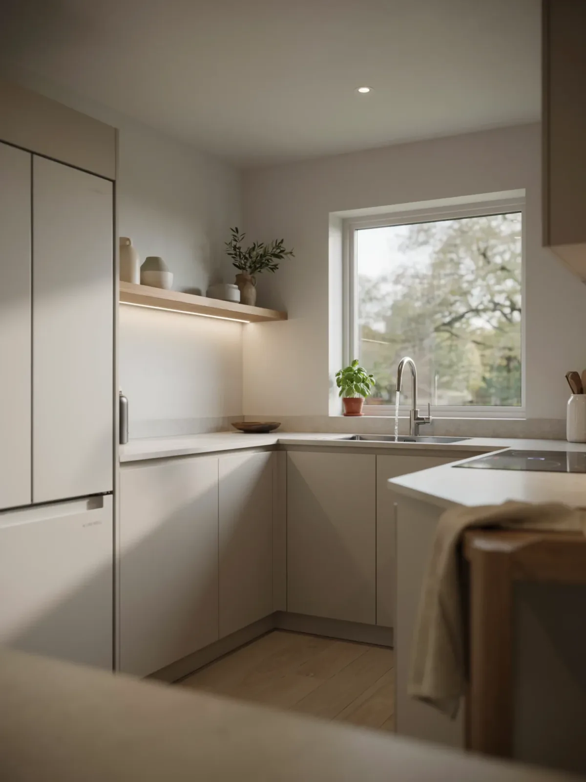 12. Smart Technology L-Shaped Kitchen 12. Smart Technology L-Shaped Kitchen