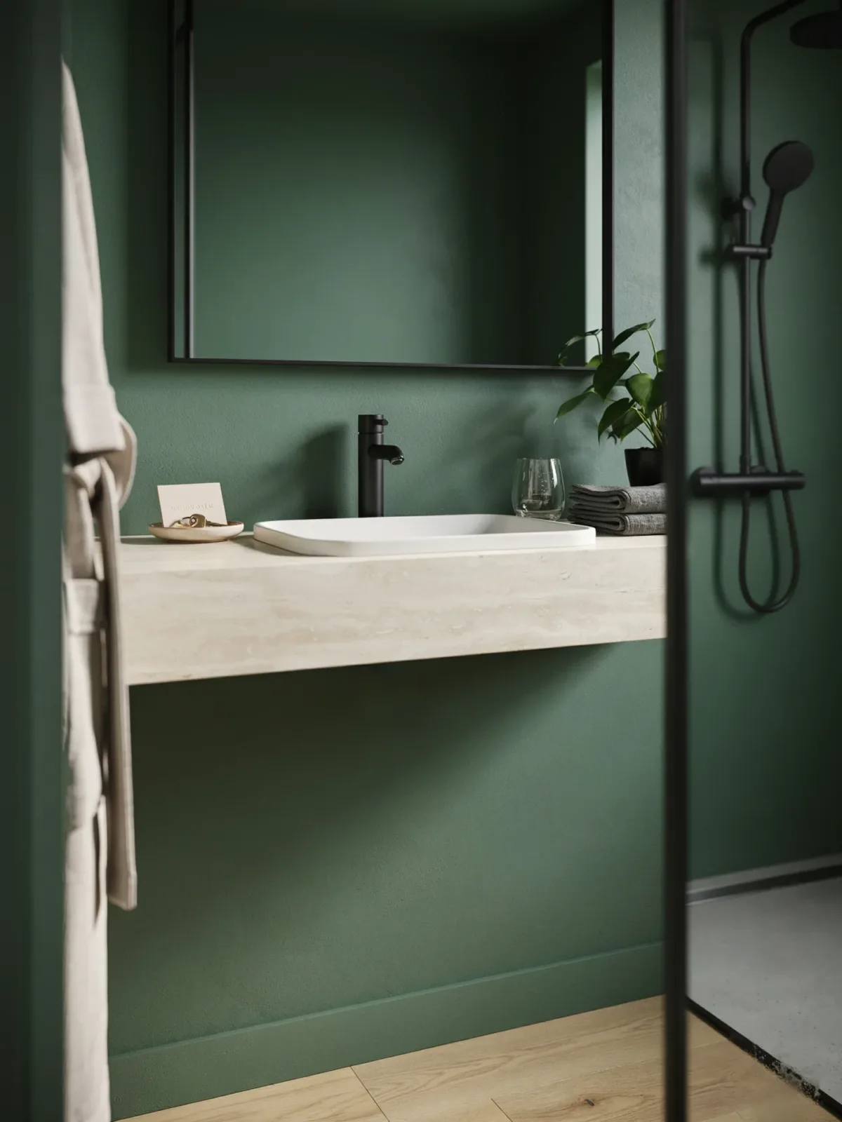 Why Dark Green and Black Work So Well Together