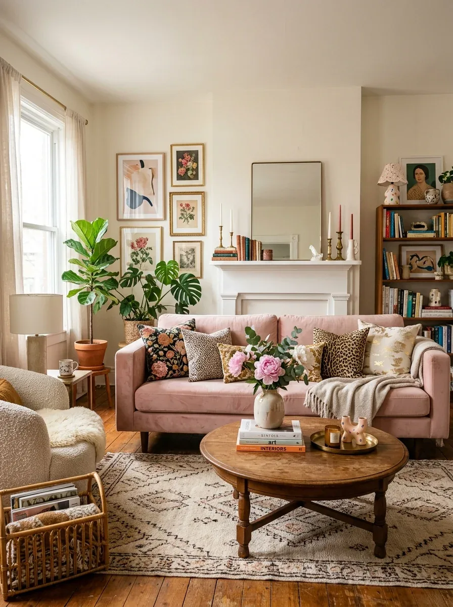 10 Girly Living Room Ideas That Blend Elegance With Playful Personality