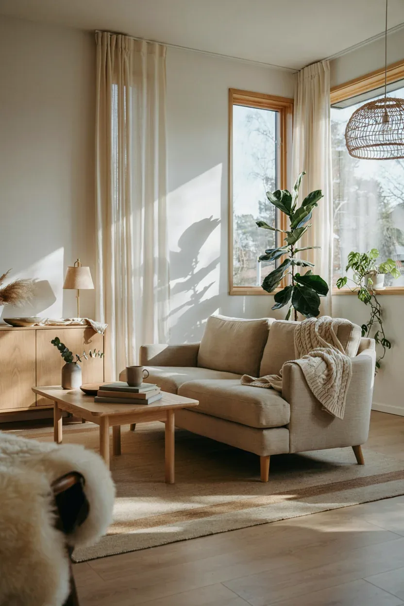 18 Scandinavian Living Room Inspiration Ideas That Create a Cozy and Minimalist Home