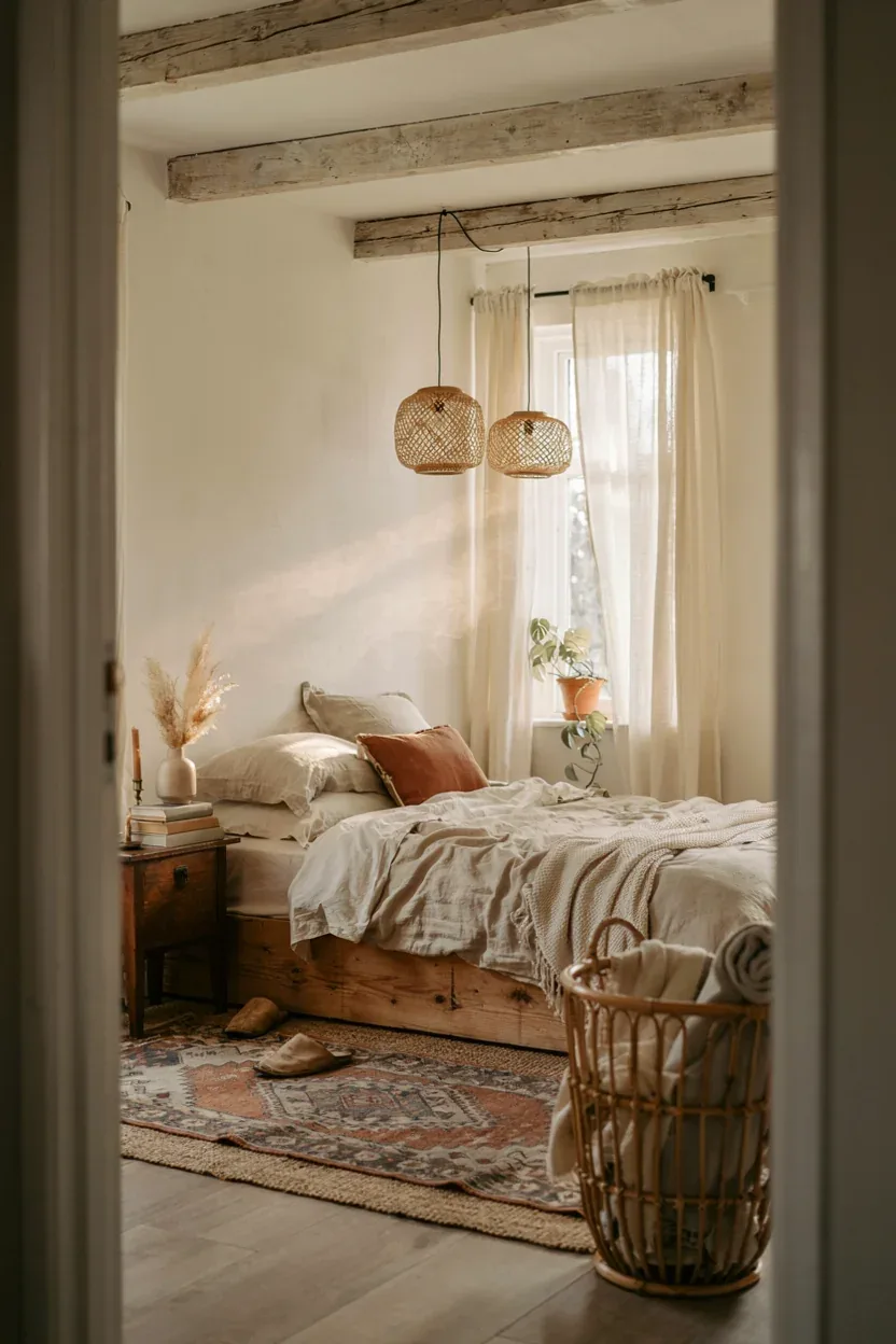 Boho Farmhouse Bedroom Design Tips for Creating a Warm and Inviting Space You'll Love