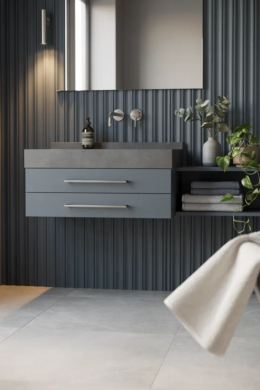 7. Elegant Gray Sanctuary