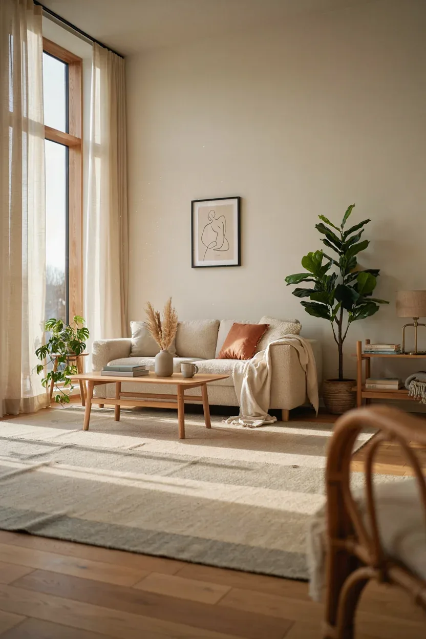 Scandinavian Living Room Ideas for Creating a Bright, Cozy, and Minimalist Space You'll Love