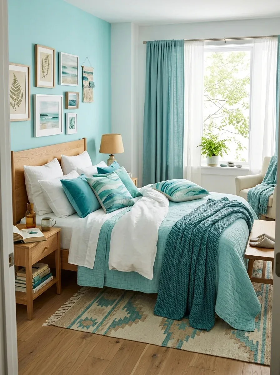 Turquoise Bedroom Design Tips for Creating a Bright and Refreshing Retreat